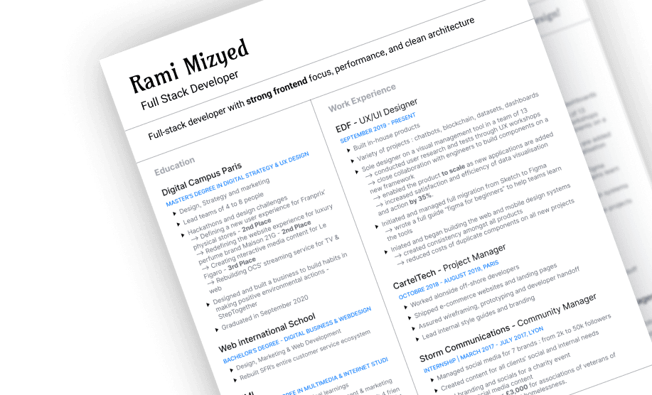 CV Maker